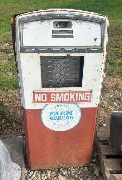 Antique Farm Bureau Fuel Pump image