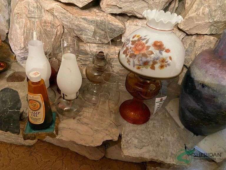 Oil lamps image