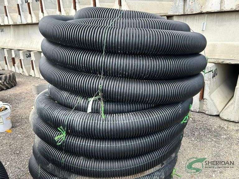 (2) Rolls of 6" Perforated Tile image