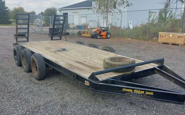 16ft. Tri-Axle Trailer image