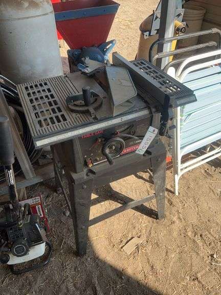 Sears Craftsman 10" table saw, M, bldg:Green image