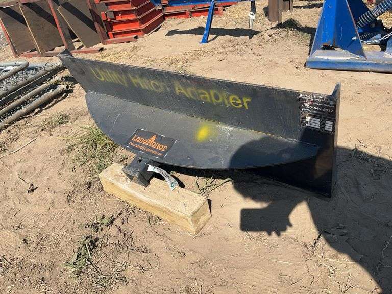 Skid steer quick attach trailer mover plate, row:5 image