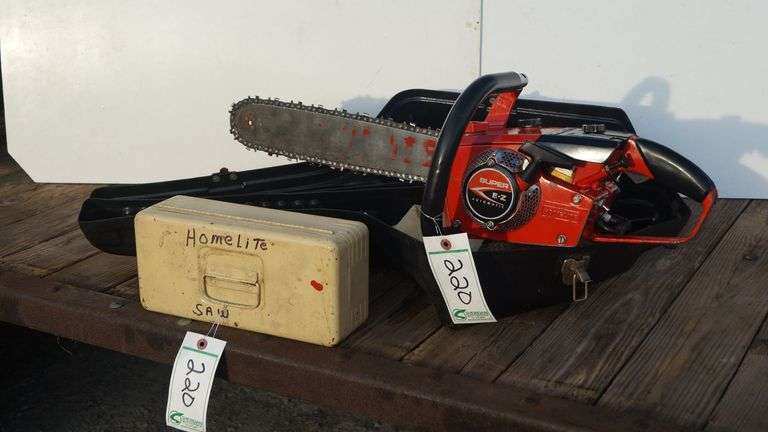 Homelite Chainsaw Vintage image