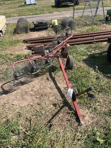 Yard rake pull behind, row:4 image