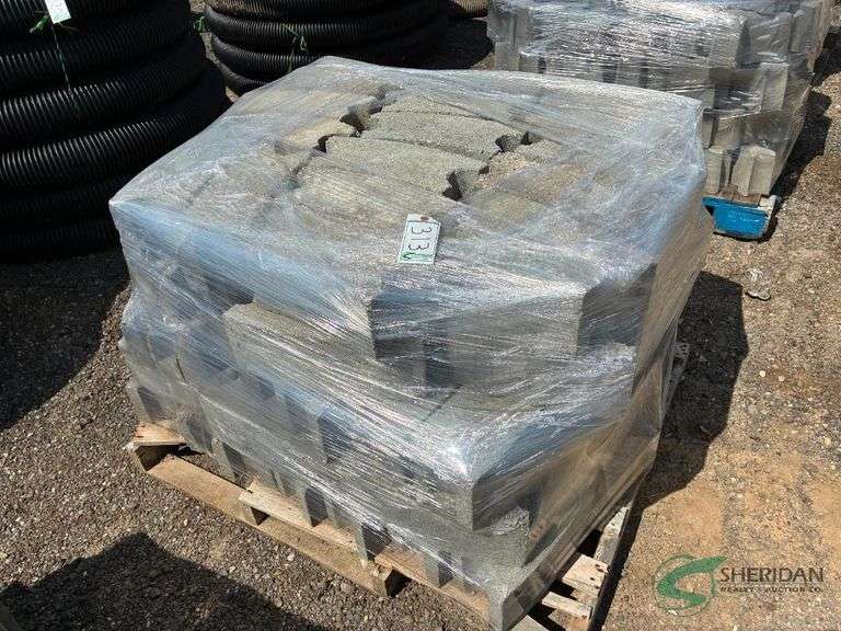 Partial Pallet of Man Hole Blocks image