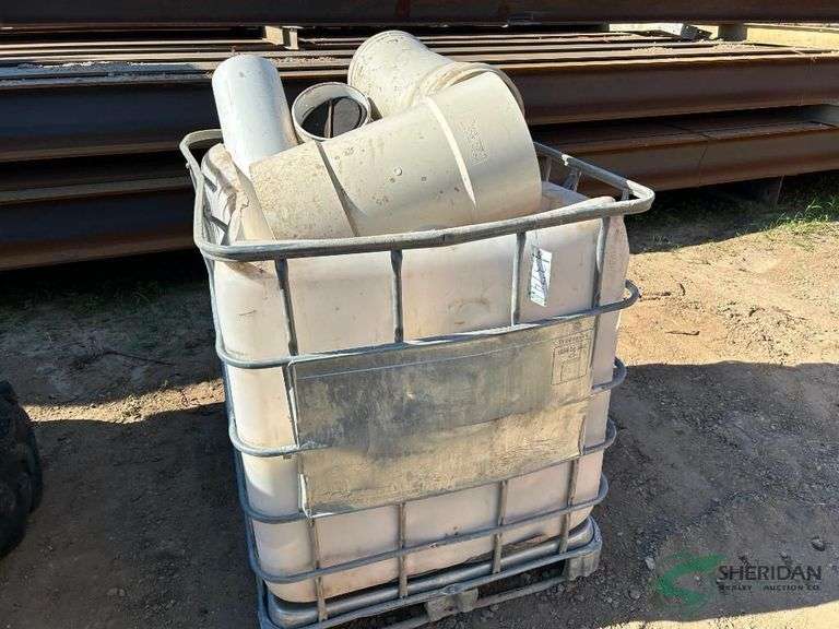 Pallet of PVC Fittings -bin not included image