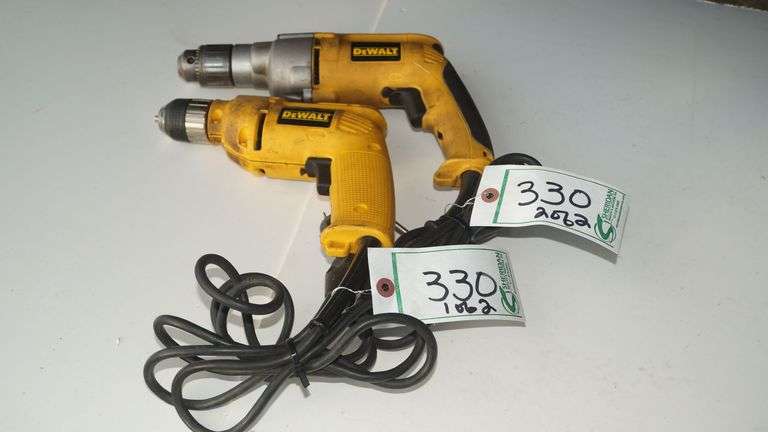 (2) DeWALT Drills image
