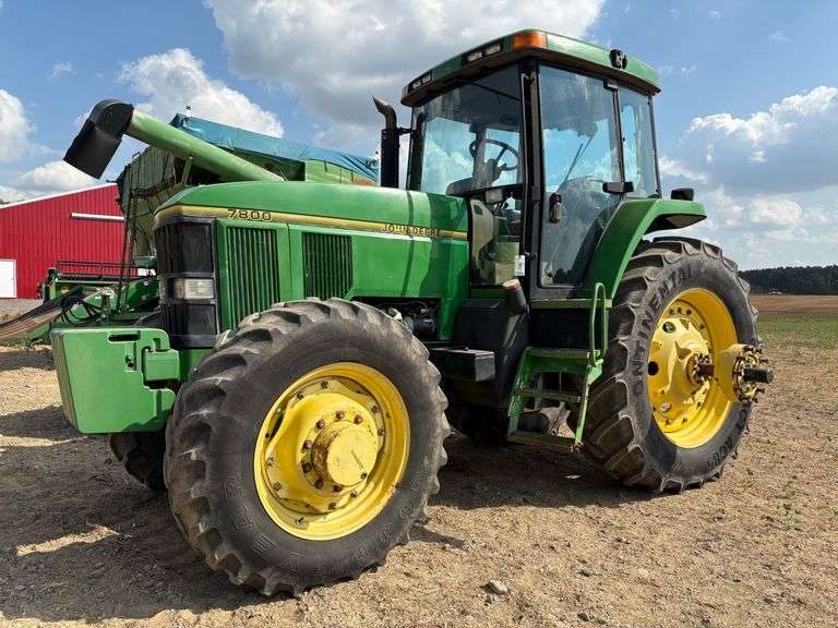 John Deere 7800 Tractor, 9,700 hours, comes with duals image