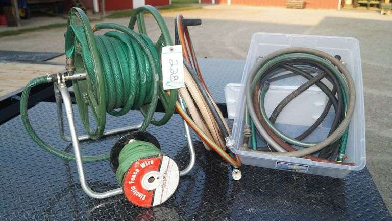 Hose Reel with Misc. Hoses image