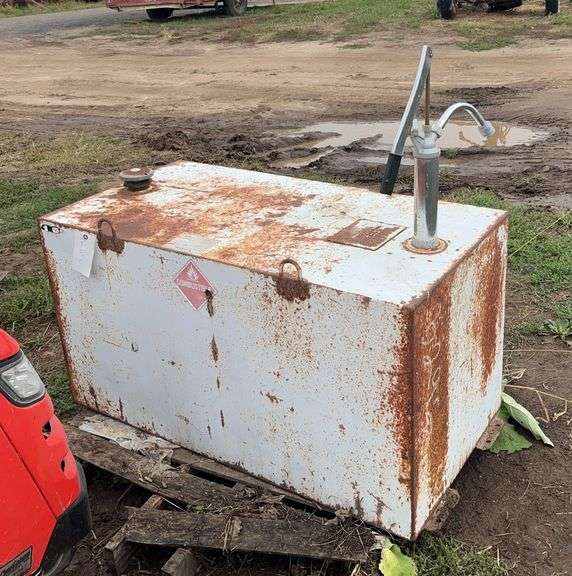 Transfer tank 100 gallon with hand pump, row:7 image