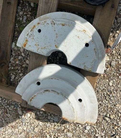 Ford Tractor Half Moon Front Weights image