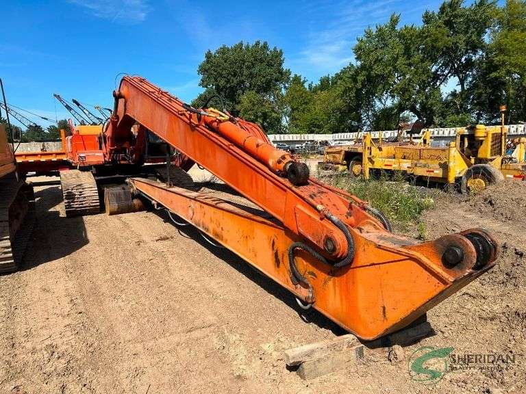 1994 Hitachi EX300LC-2 Excavator with Long Reach Bucket and Standard Arm image