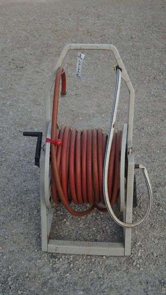 Hose Reel with Red Hose image