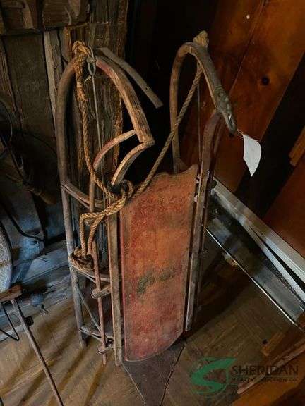 Vintage sled image