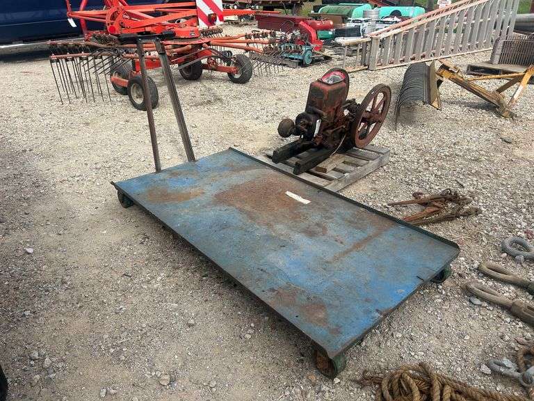 5ft. Flat Cart on Wheels image