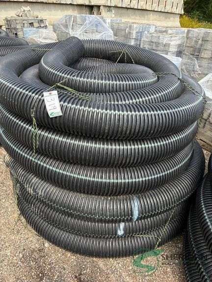 (2) Rolls of 6" Perforated Tile image