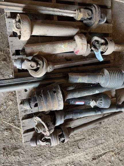 Pallet of PTO shaft parts image