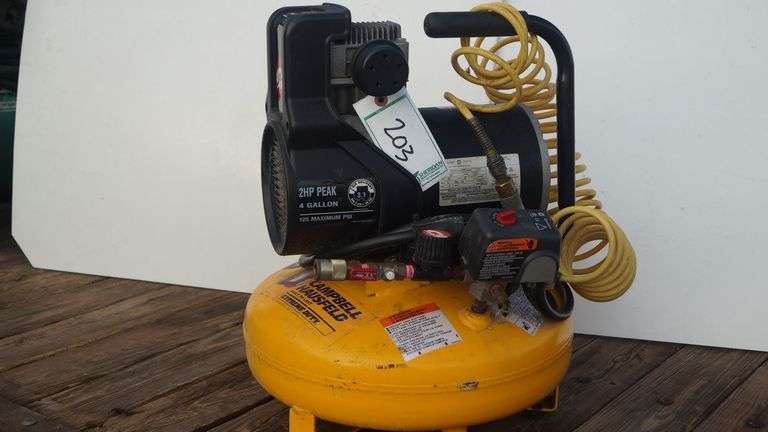 Air Compressor - Yellow image