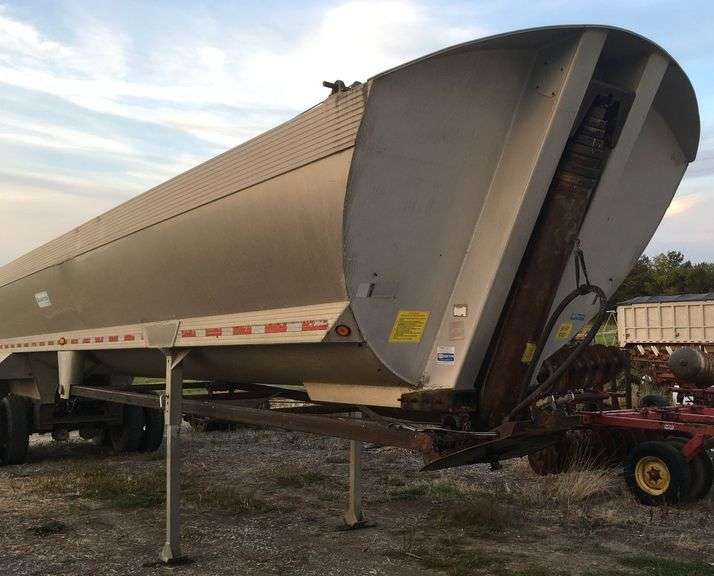 1993 ALUMATECH 40ft. Frameless Dump Trailer image