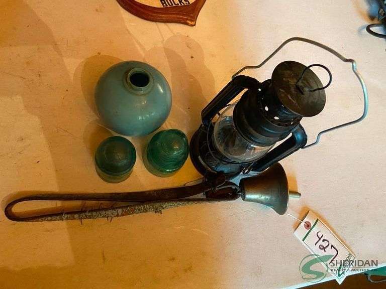 Lightning rod globe 2 insulators Lantern and bell image