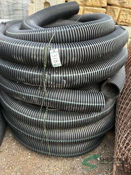 (2) Rolls of 6" Perforated Tile image