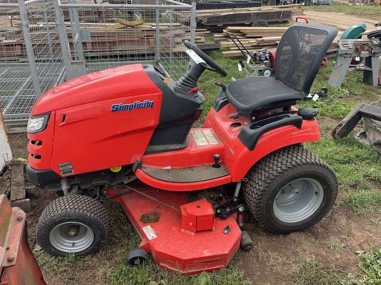Simplicity riding lawn mower 52", M row:7 image
