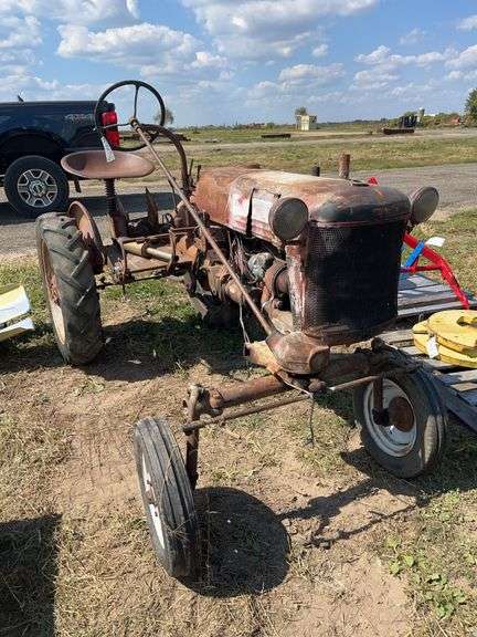Farmall Cub tractor- does not run, row:4 image