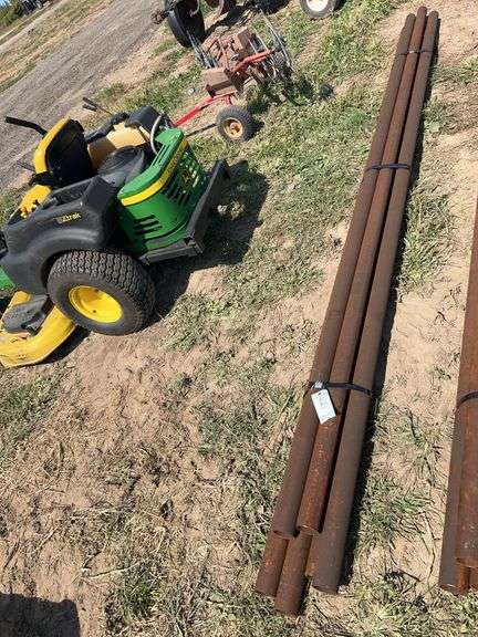 (6) pieces of  2 3/4" OD steel tube, row:4 image