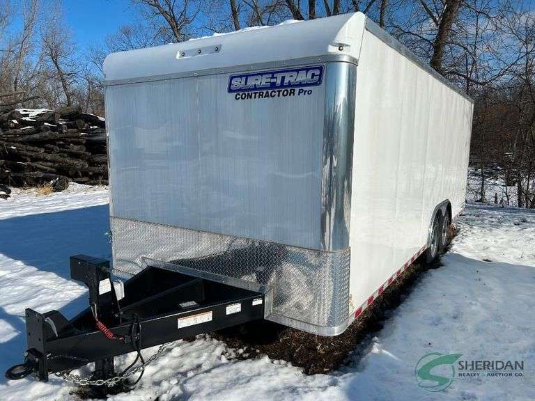 2023 Sure-Trac Contractor Pro 23" Enclosed Trailer image