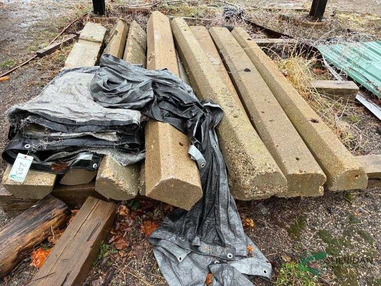 Parking lot bumpers image