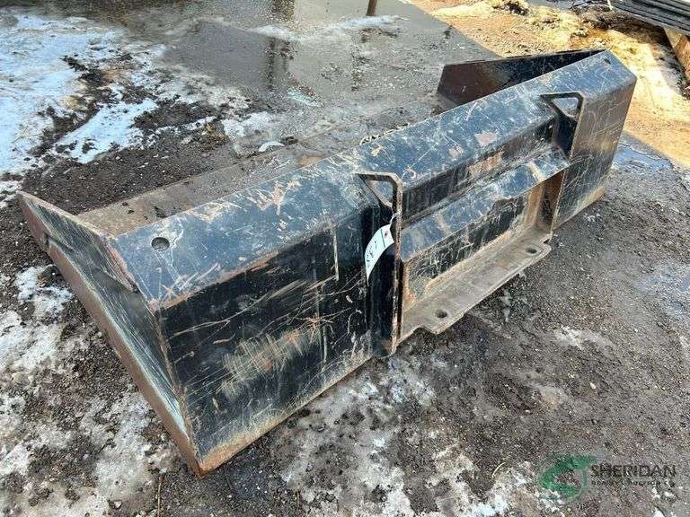 Mini skid steer bucket image