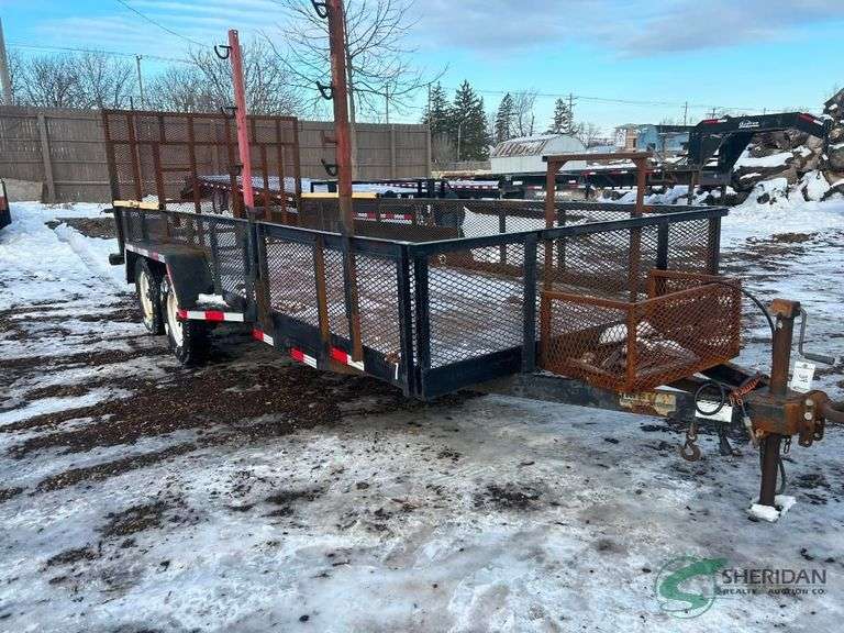 2008 Forest River Angle Steel Trailer, VIN # 5NHUAST2081036426 image