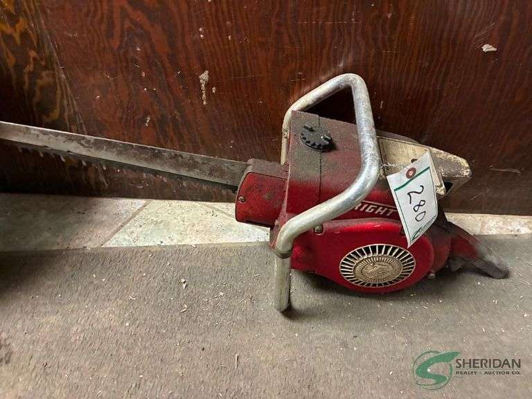 Vintage Wright saw image