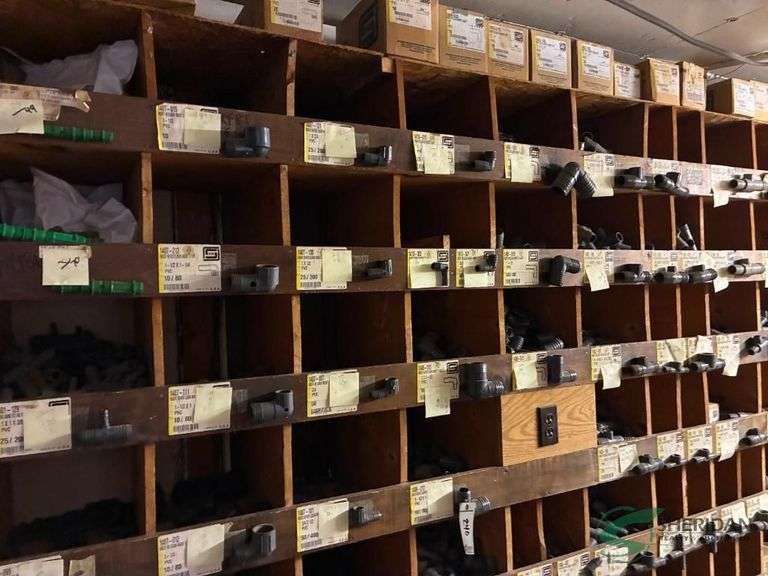 Numerous poly pipe fittings image