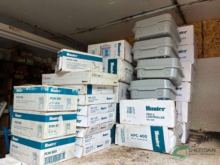 Numerous New Hunter control clocks and Modules image