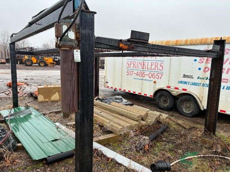 4 post hoist buyer must remove image