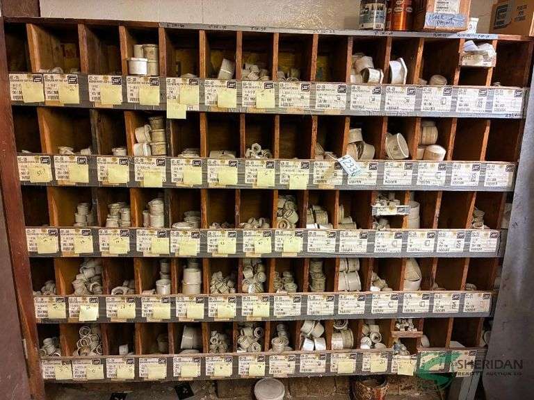 Numerous PVC fittings image