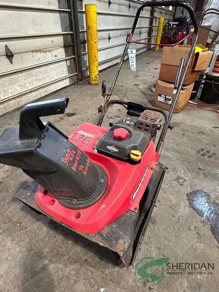 Single stage snow blower image