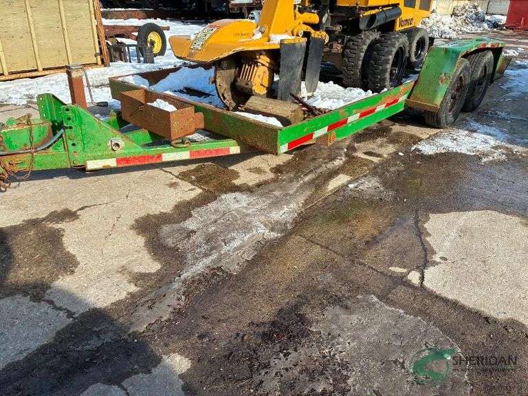 1995 Towmaster 16ft Equipment Trailer -trailer only image