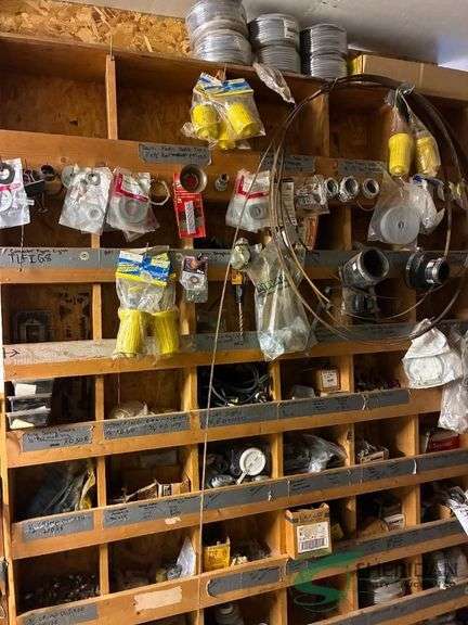 Numerous irrigation fittings and parts image