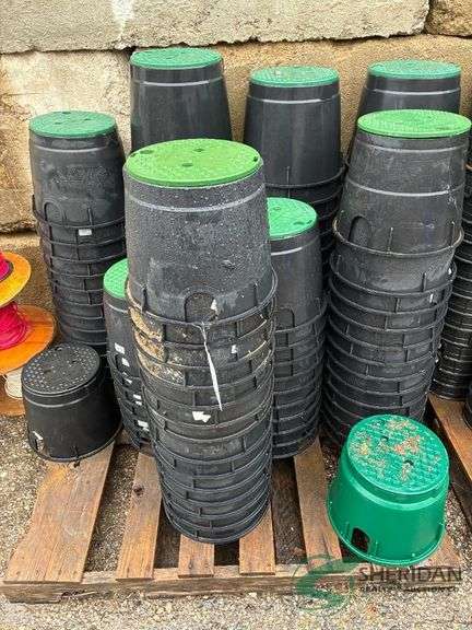 9" irrigation valve boxes image