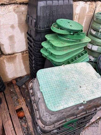 Valve boxes with extra lids image