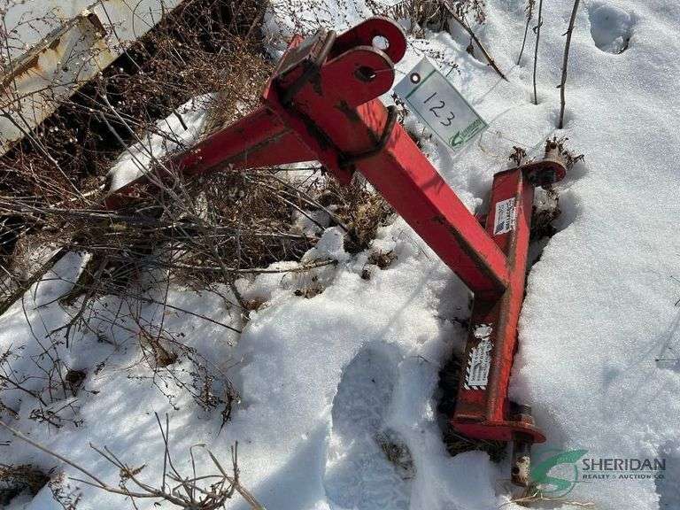 3pt hitch bale spear image