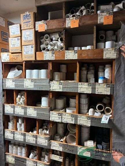 Numerous PVC fittings image