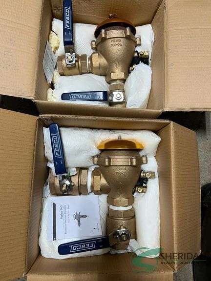 2 Febco backflow preventors New image