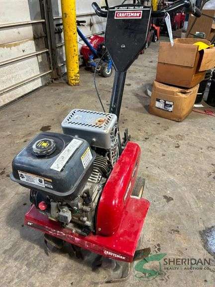Craftsman rototiller image
