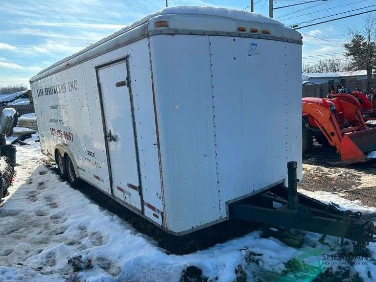 1992 Pace American Enclosed Trailer, VIN # 40LAB2225PP018563 image