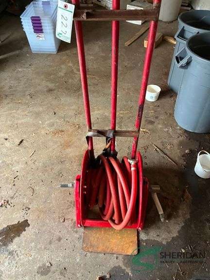 Air hose on spool image