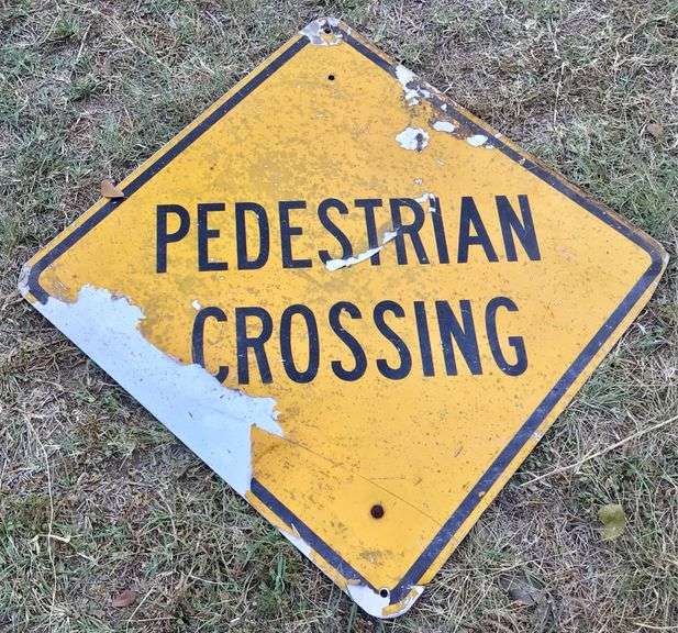 Pedestrian Crossing Sign - 24in