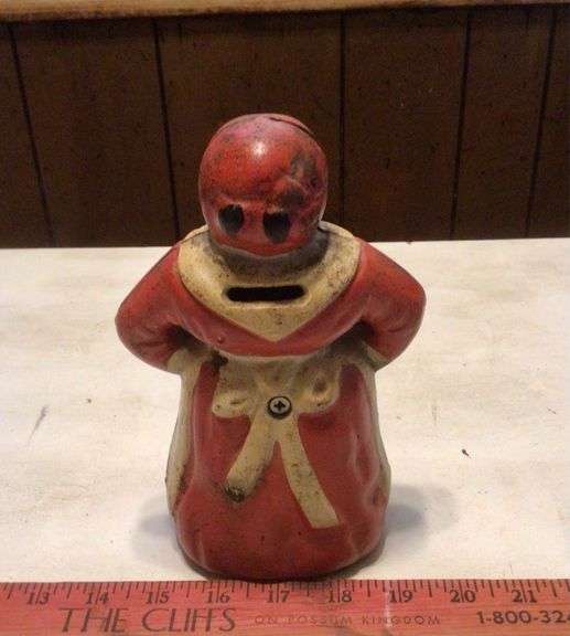 Cast Iron Coin Bank